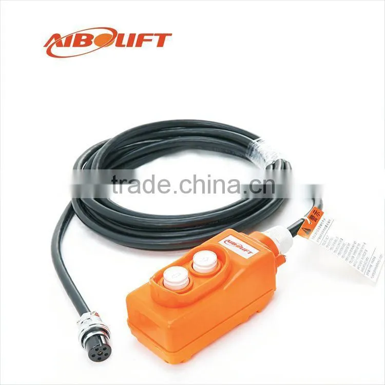 electric power source small hoist home use with pendant switch