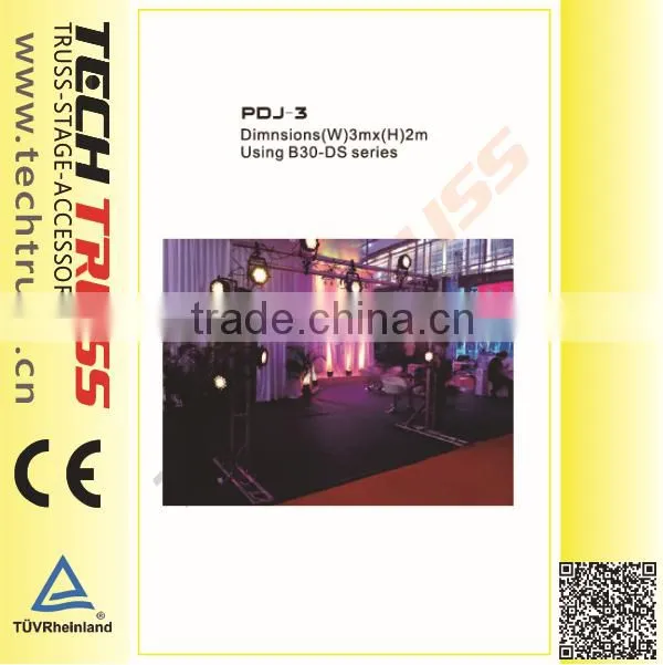 protable dj trussing stand (w) * (h) 3m*2.5m easy assemble!