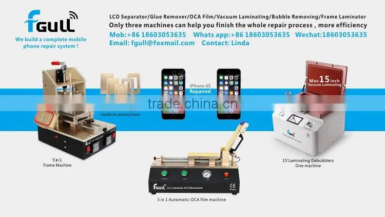OCA Vacuum Laminating Machine Toch Screen Refurbish OCA Laminator LCD Lamination Machine For iPhone Samsung Mobile Phone Repair
