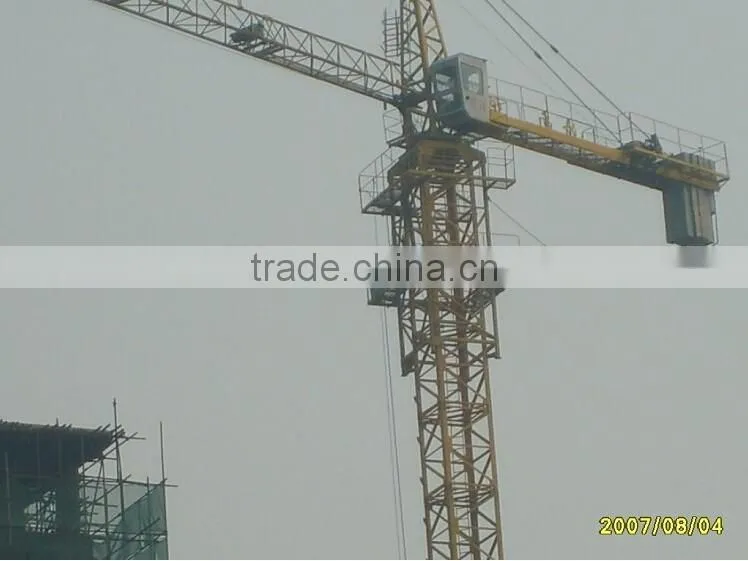 QTZ5016 Model Topkit Tower crane 3t Tower Crane Top slewing cranes