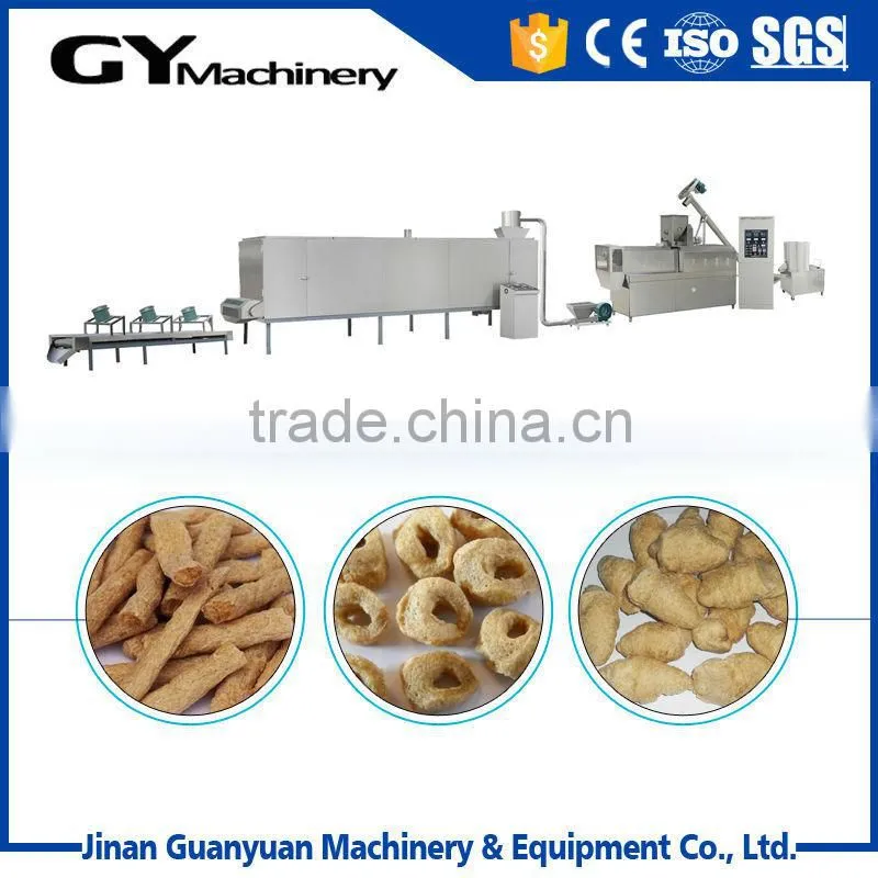 Hot product soya bean protein food machine/production line
