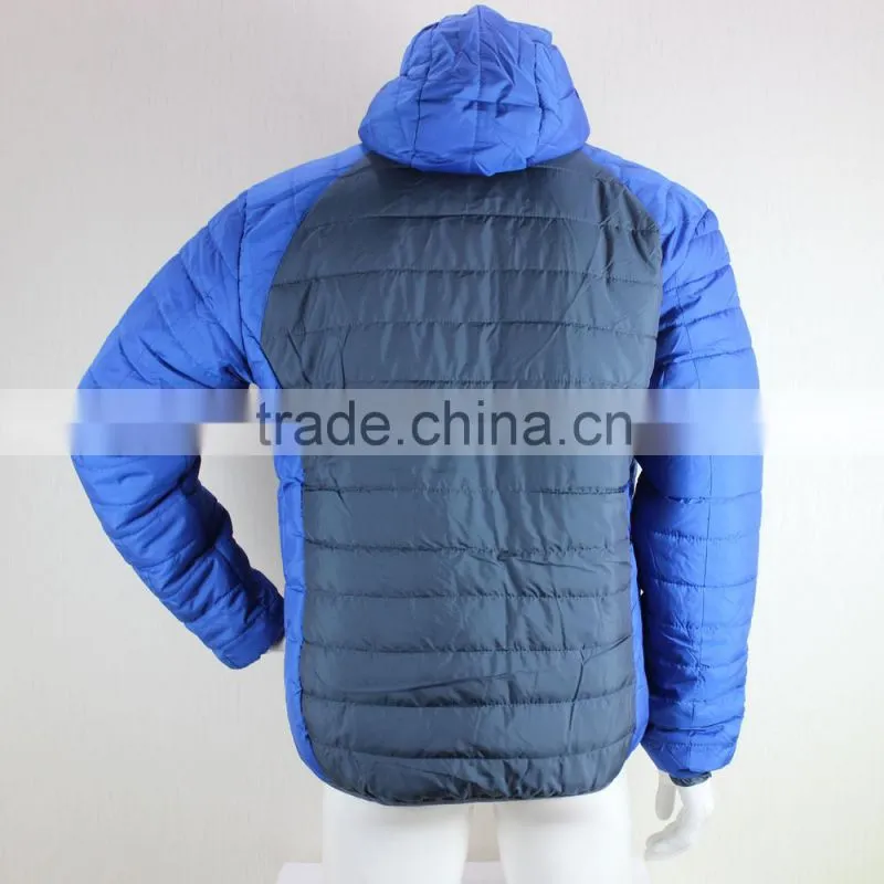 Men High Quiality Nylon Quilted Jacket Down Jacket In Stock