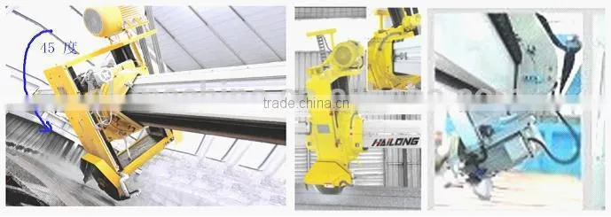 Bridge multi blade granite cutting machine marble tile cutting machine stone cutting machine
