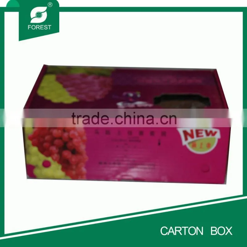 2015 NEW DESIGN PURPLE FRUIT CORRUGATED BOX EP9185626