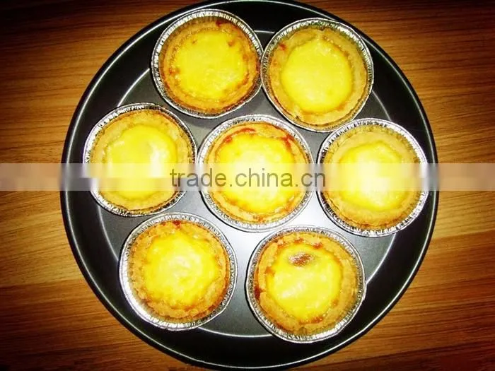 disposable aluminium foil food containers Egg tarts cup cake moulds