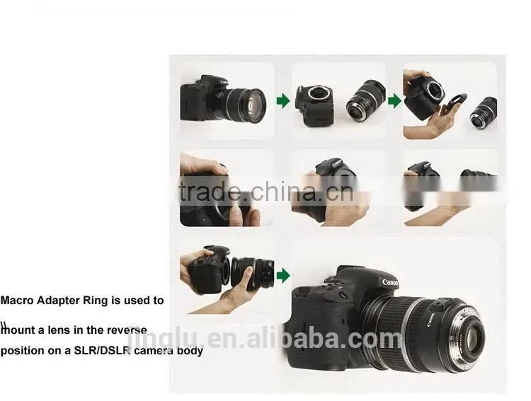 PK 62mm Macro Reverse Adapter Ring For Pentax PK Mount