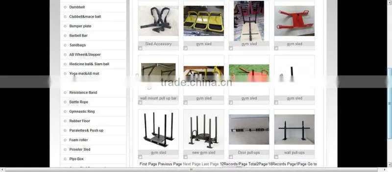 2015 new 16 Pairs Pro-Style Vertical Dumbbell Rack (1-10kg, 12.5-50kg Dumbbells)