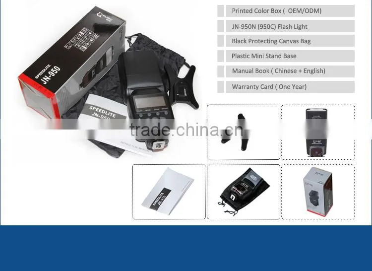 Flash Light Speedlite for Nikon Camera i-TTL/M/Multi D7200 D810 D750 5500 D7000 JN-950N