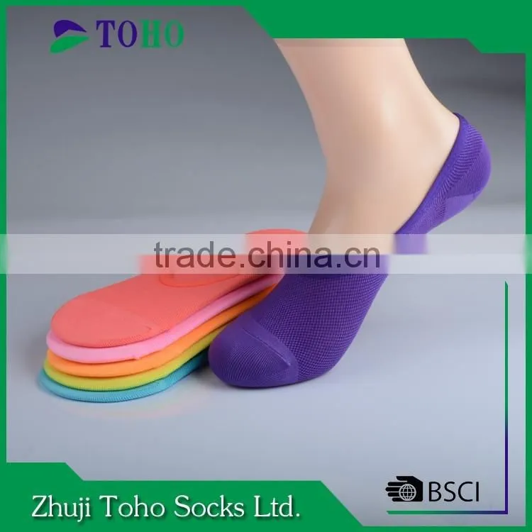candy color breathable shallow mouth boat socks
