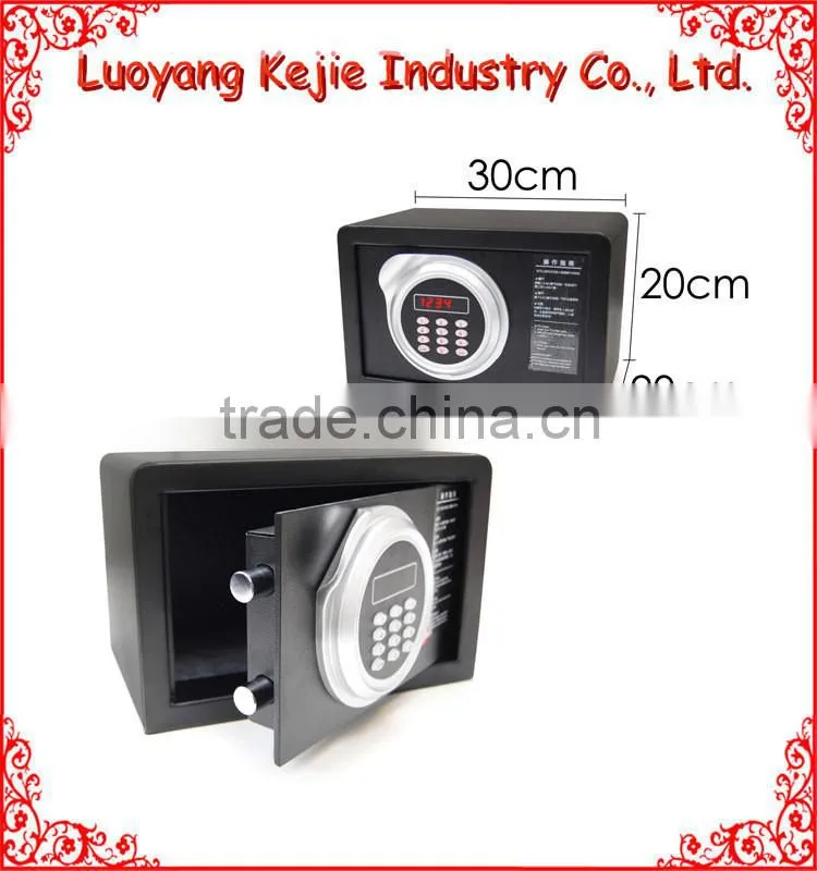 Anti-burglary money steel fingerprint safe box with mini safe box mini cupcake boxes