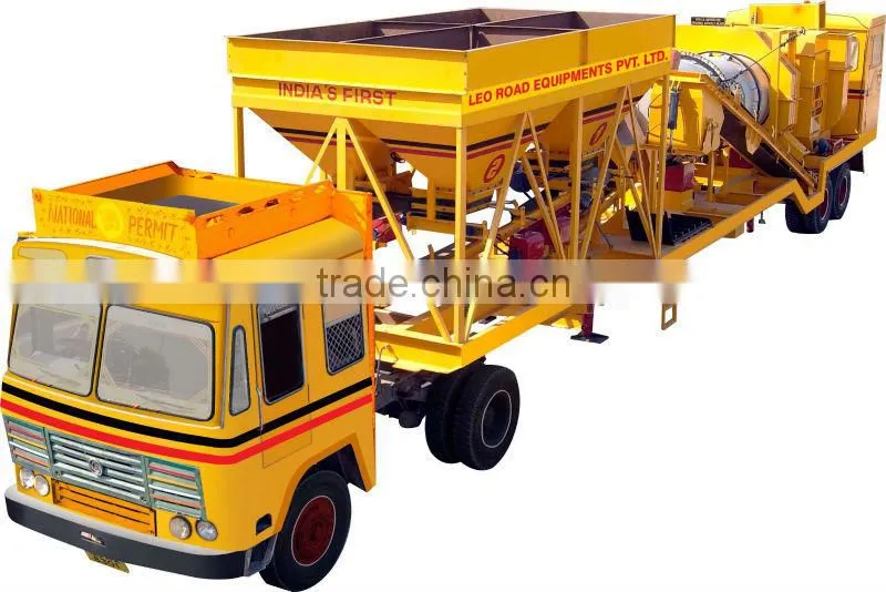 60TPH MOBILE ASPHALT PLANT
