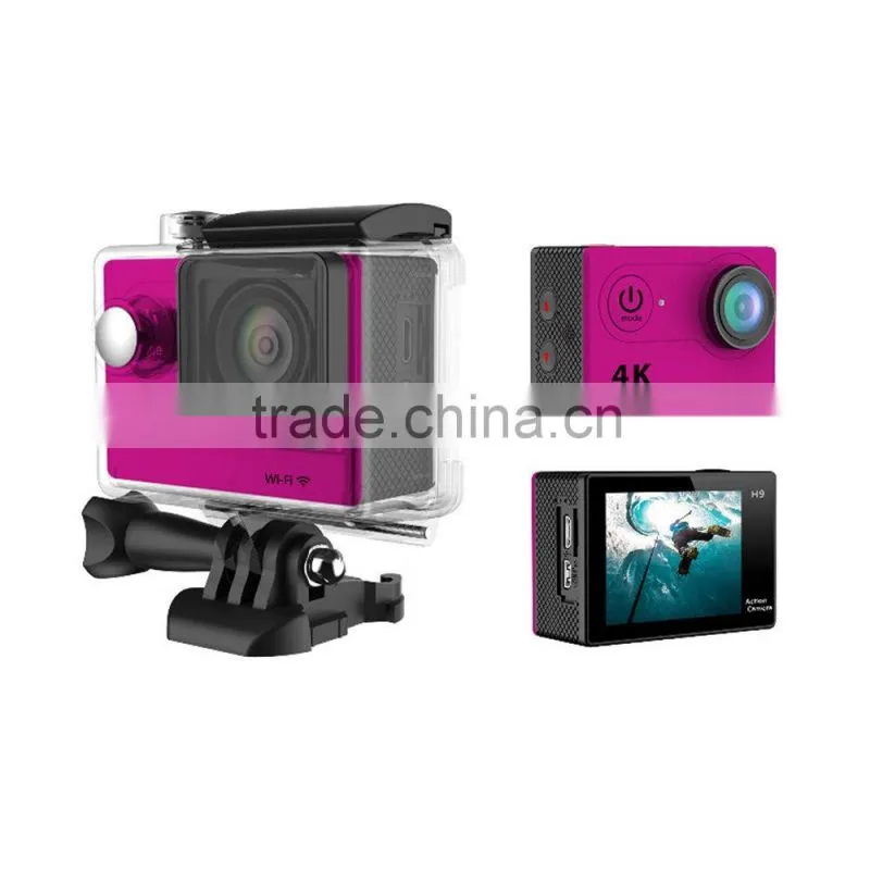 Factory Price WIFI Action Camera4K Ultra-HD sport camera 12MP 1080P 60FPS 4k Camera Sport DV