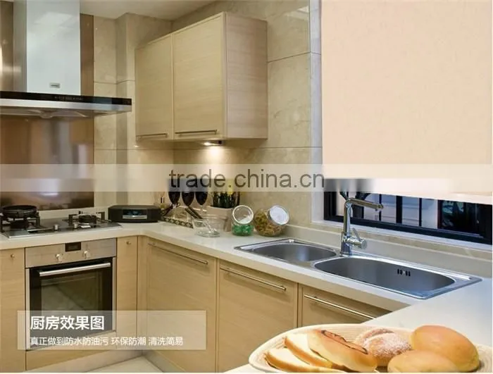 China supplier pvc built-in window shutter with leaves pattern