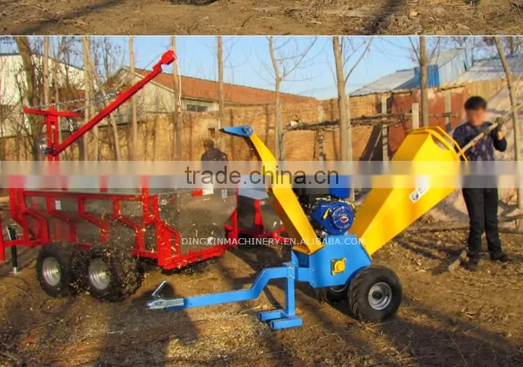 Wood shredder machine