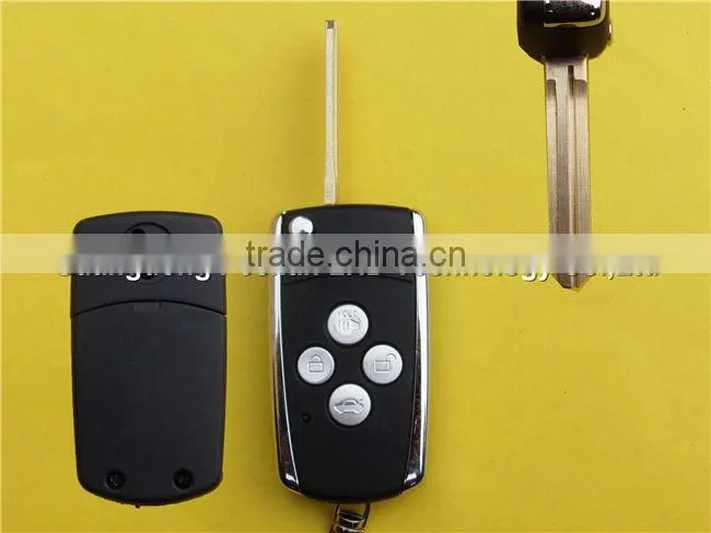 Remote flip key case shell 4 buttons Toyota Camry Rav4 Corolla Prado Echo