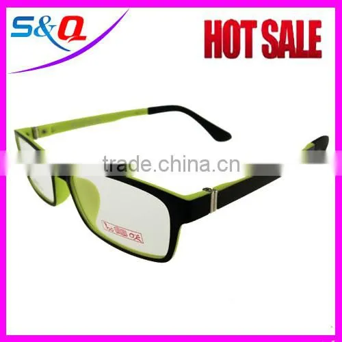 Fashionable italy design optical TR90 frame glasses custom logo optical glasses
