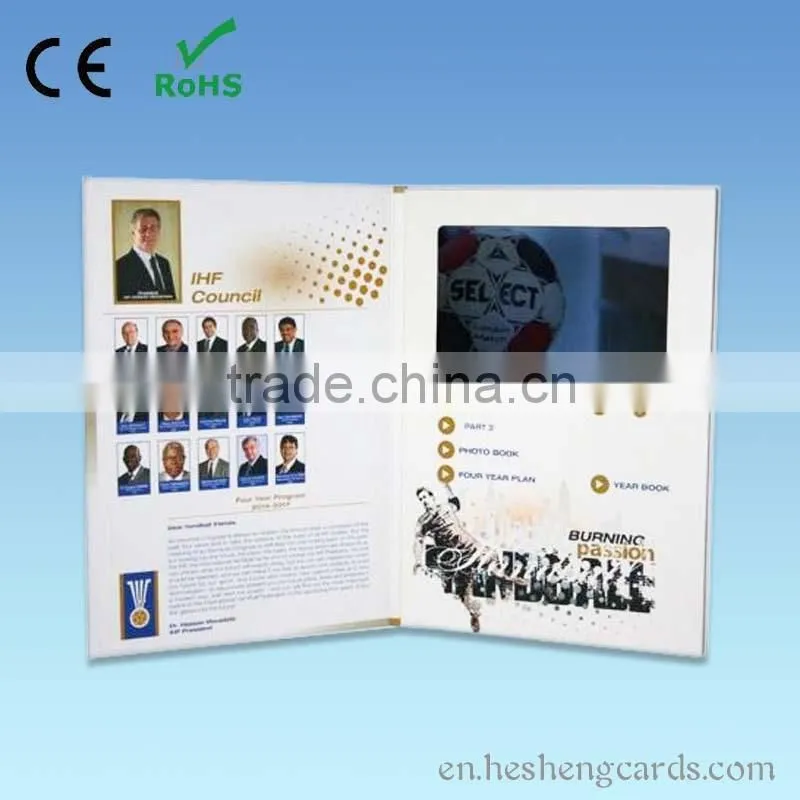 lcd video brochure 7 "