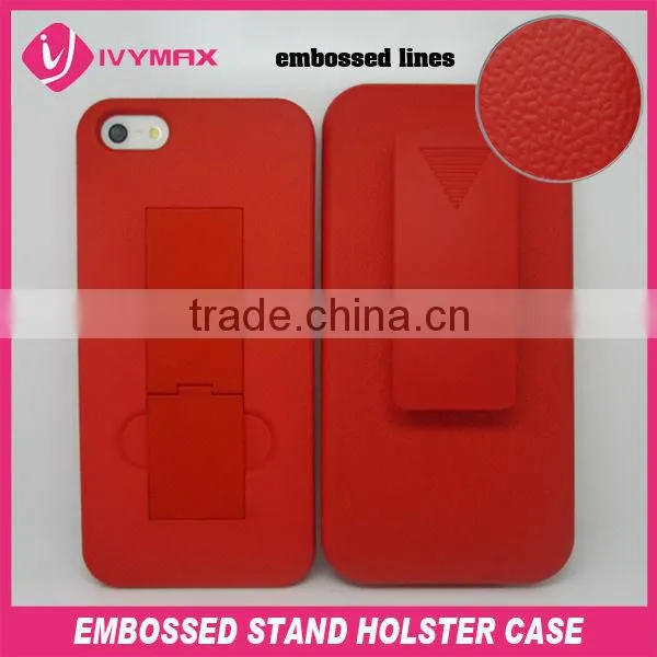 factory prices embossed cell phones for apple iphone 5 case