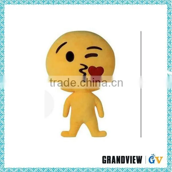 Fashinable Plush Pillow Emoji /Top Quality PP Cotton Soft Emoji Doll For Kid