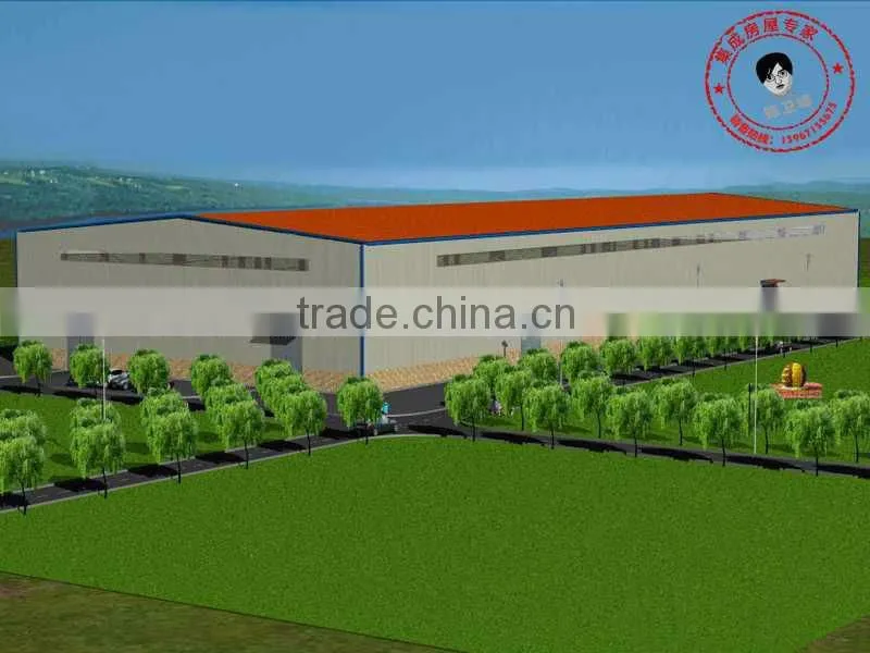 Large Steel Structure Building, Warehouse ,Workshop,Frame Building