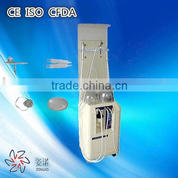 Professional jet peel skin rejuvenation machine/ oxygen machine for skin care in zinuo