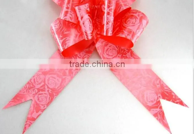 2016 New arrival bow pull flower ribbon