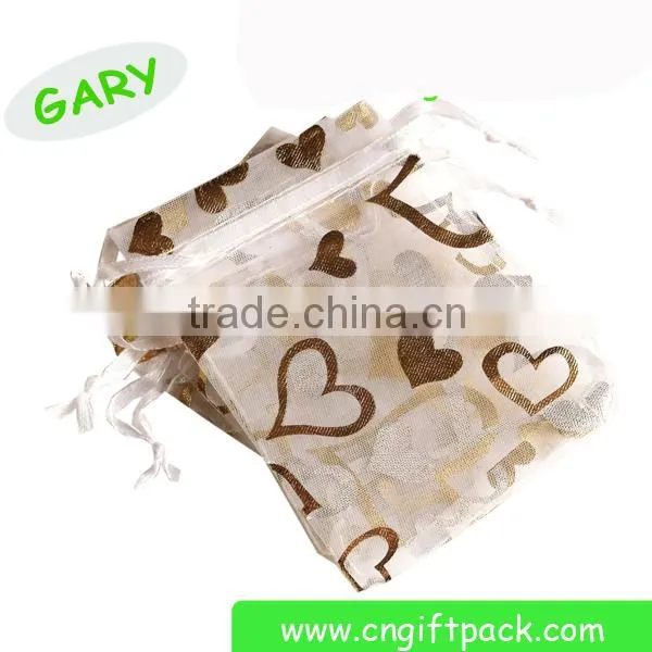 custom plain organza black gift bag wholeasles