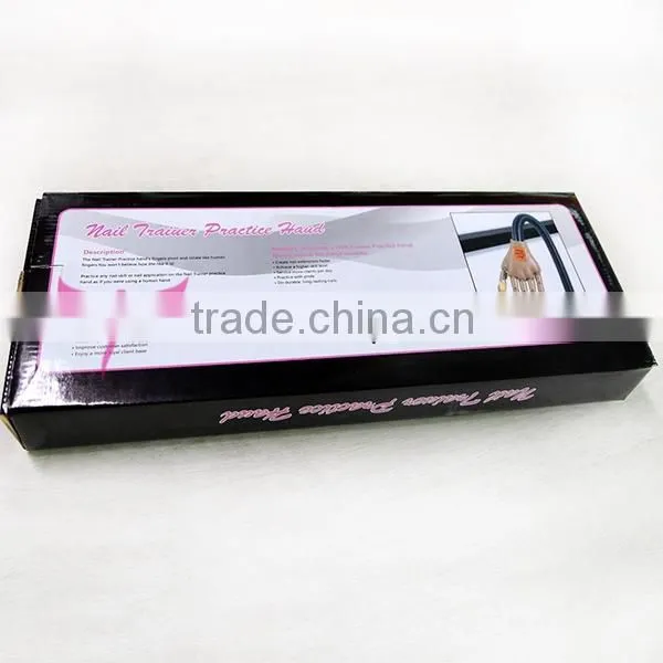 2015 wholesale nail trainer practice hand,hand model for nails