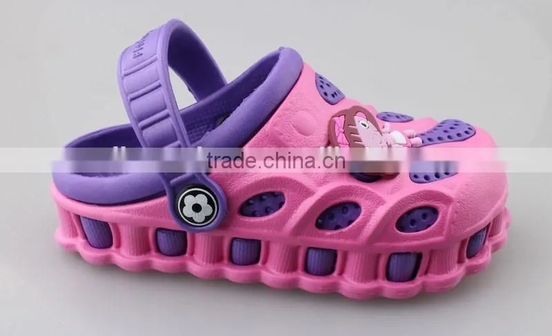 2016 JinJiang Factory High Quantity Fashion Cheap Kid shoe ,EVA Garden Clogs Slippers