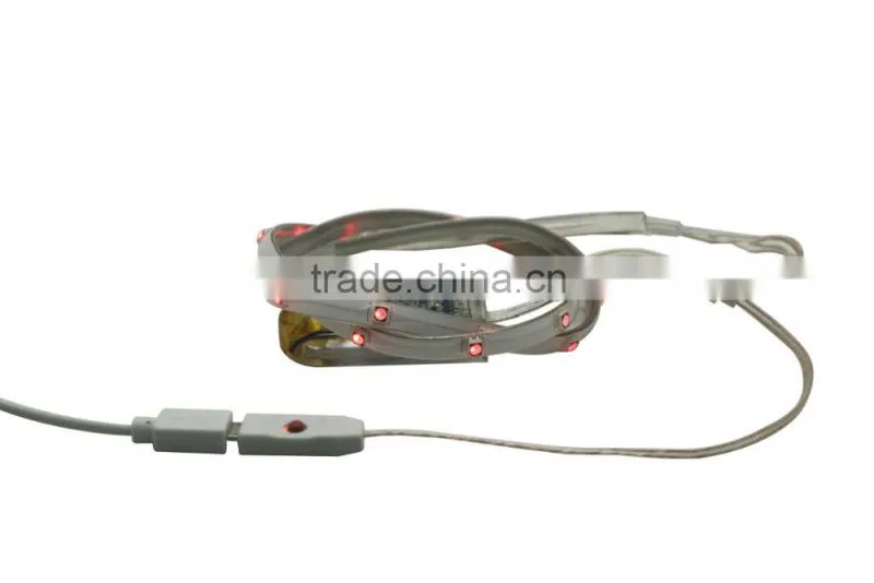 flexible mini high brightness saving energy led shoes strip
