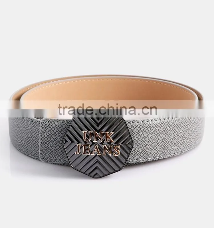 Custom printed leather belts fake designer belts design your own leather belt