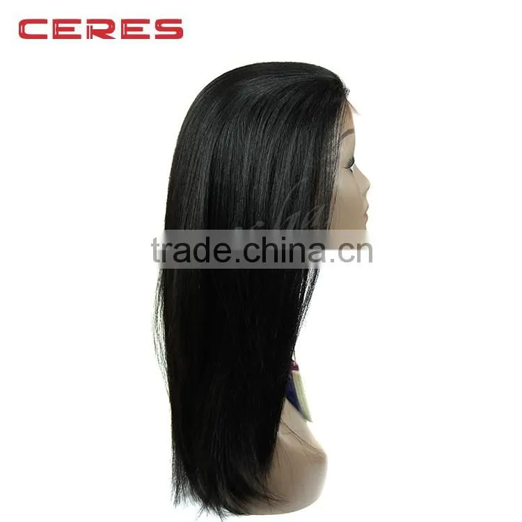 Cheap wholesale discount factory price 100% human hair wig in dubai