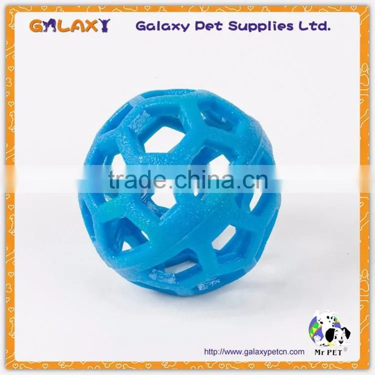 Plastic cat toy ball with bell inside, Plastic Cat Bell Ball Toys Double Color Ball Pet Toys With Small Bell