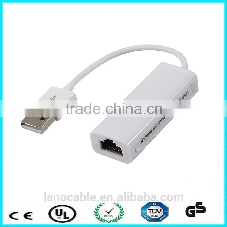 Trade assurance supplier black free driver mini usb to rj45 adapter