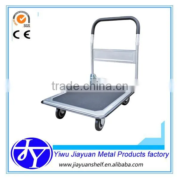 warehouse hand trolley with platform