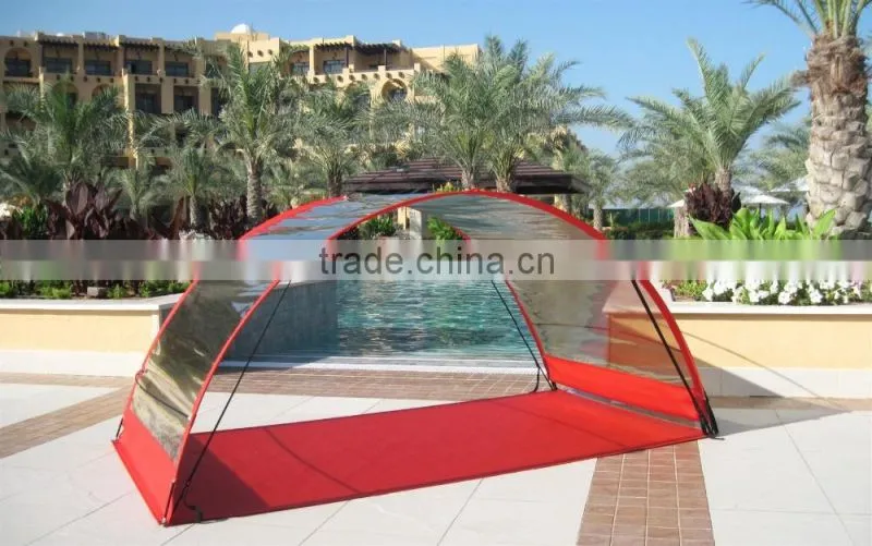 outdoor stretch beach tent sand bag camping Pop up sun proof shade tent inflatable beach tent
