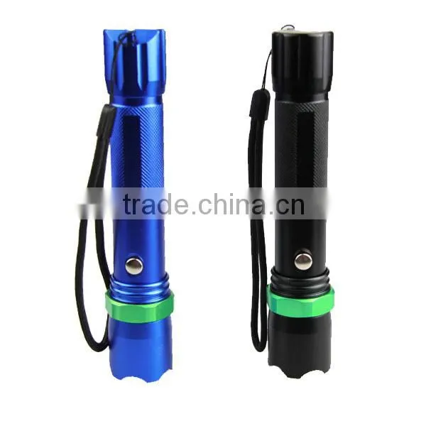 POPPAS-809B Powerful 150LM New Security Torch 1101 USB police flashlight