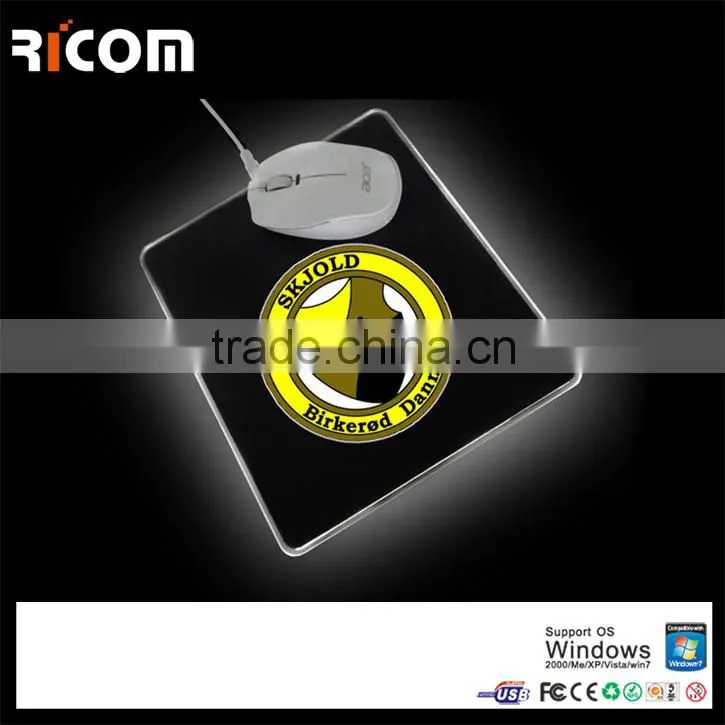 high quality LED advertising mouse pad,innovative promotional mouse pad,gift mouse pad--MP225--Shenzhen Ricom