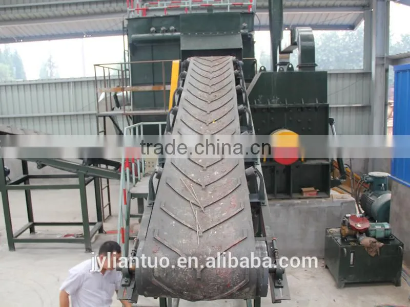 Have good quality product of scrap steel shredder line