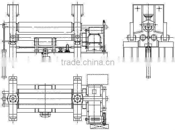 W11S-6*2000 automatic metal plate cnc rolling machine