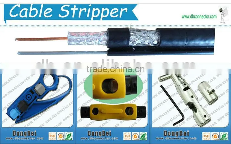 stripper for RG59 RG11 RG6 Cable splice tool