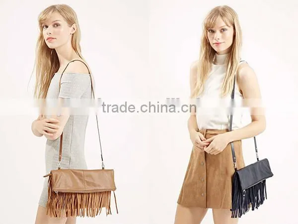 Fringe Tassel Sublimation Shoulder Bag