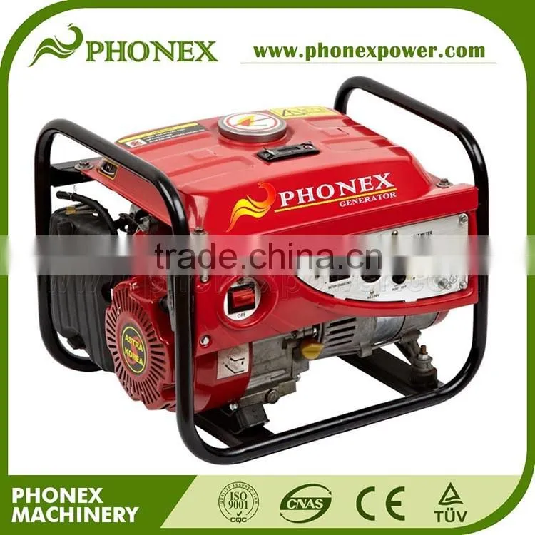 Factory Direct Sale 1KVA 154F Engine Powered Home Use Generator Gasoline