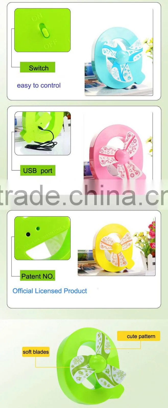 Best selling products low voltage rechargeable mini usb fan price