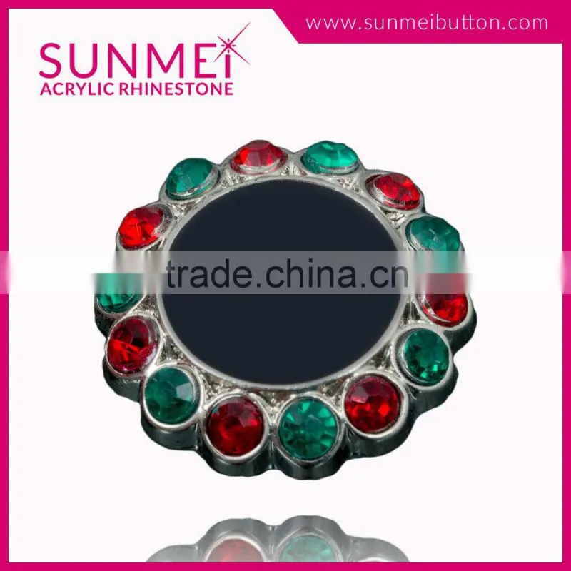 Factory Direct Sale Rhinestone Rivet Button