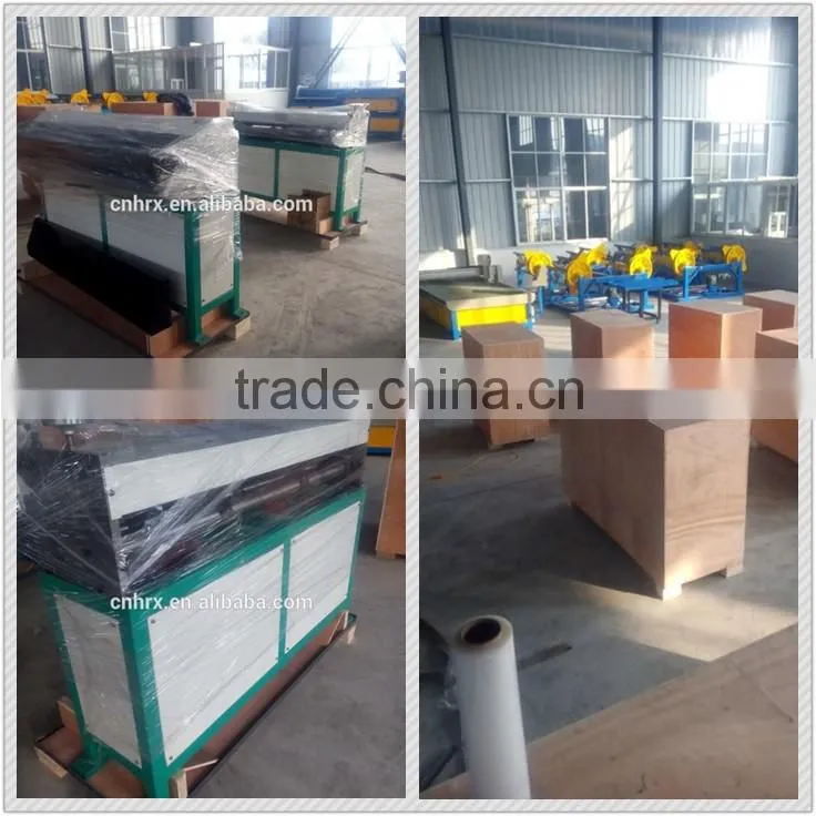 wind pipe making beading groove machine