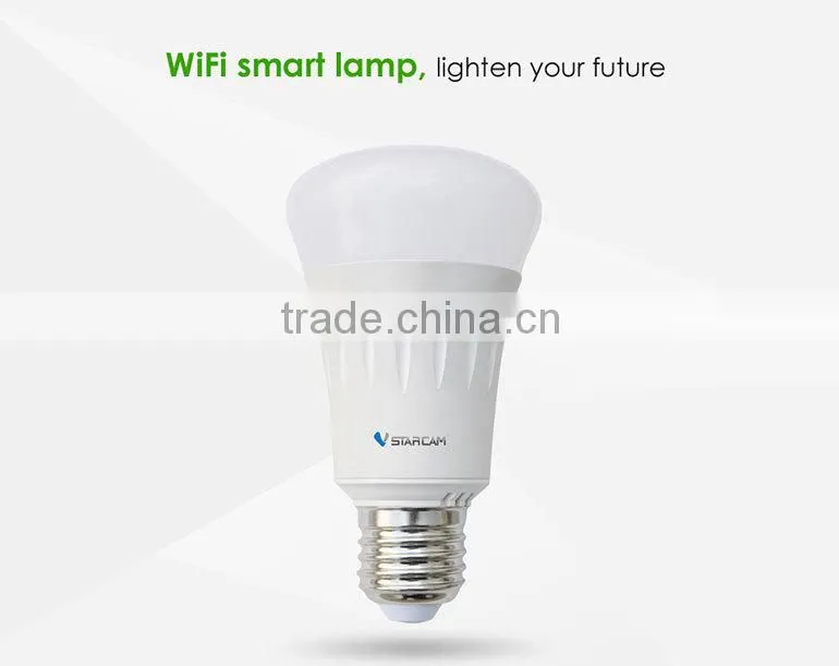 Wifi Control RGB Led Lamp E27 Wifi Lamp Adapter