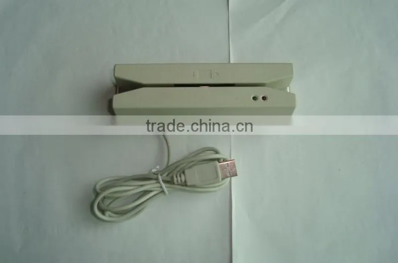 Multi-port 3 tracks magnetic stripe mini msr for hotel time attendance POS GPS tracking system