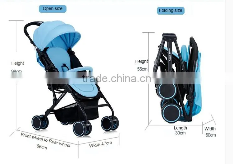wholesale factory light weight travel system baby stroller