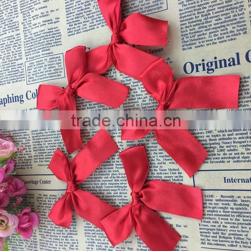 Customized micro-fiber underwear polyester taffeta,lingerie ribbon bow
